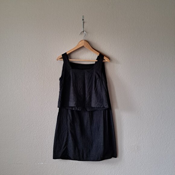 🩵Gap Modern Minimal Coastal Black 2-Piece Linen Set Size XS - Picture 5 of 13